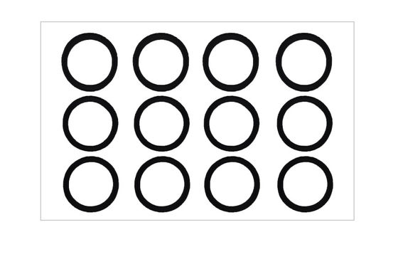 La espuma que corta con tintas sellada el sombrear de lente se aplica a la cámara